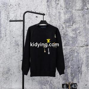 LOUIS vuitton コピー ルイヴィトン コピー コピー 2026秋冬話題 ブラック モード 個性派 クルーネックニットkidying26DiGLfy