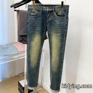 Dolce & gabbana ブランド コピー 激安 2026新作 ストレッチデニム メンズ ジーンズ 上質ウォッシュ加工 カジュアルパンツkidying26zeWPbu