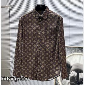 ☆2026トレンド☆ ルイ ヴィトン コピー長袖シャツコピーLouis vuitton コピー秋冬トレンド新作大人気kidying26ymyS9r