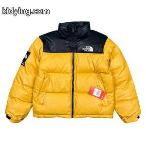 supreme コピー x The North face コピー 17fw  Leather Nuptse Jacket  冬ファッションコーデの幅も広がる シュプリーム コピー  ダウンジャケット コピー 激安(日本最大級)kidying26Hn4L9f