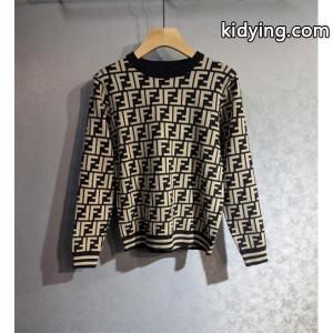 冬支度 FF総柄 ブラウン fendi スーパーコピー フェンディ スーパーコピー スーパーコピー ニット 売れ筋 おすすめkidying26TT1zqe