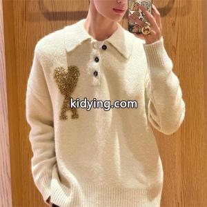 アミパリス スーパーコピー セーター ゴールドハート ニット ポロ AMI PARISkidying26iiq8Xj