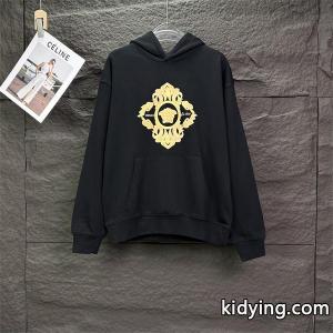 最安値 ゴージャス ブラック パーカー ヴェルサーチ コピー versace コピー コピー 2026秋冬マストハブ セールkidying26XnKrau