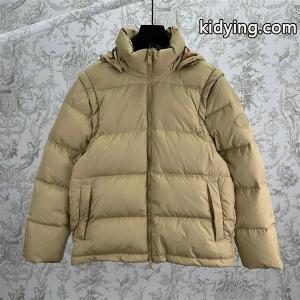 トップクラス品質！バーバリー コピーブランド コピー burberry コピーブランド 2026秋冬コーデ ベージュ 暖かダウンジャケットkidying26GnKTvy