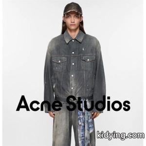 Acne Studios 2026ss ❤アークスタジAcne デニムジャケットコピー2026秋冬男女OKkidying26emq0Tn