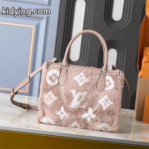 話題沸騰 可愛い質感 フワモコ ハンドバッグ LOUIS vuitton コピーブランド ルイヴィトン コピーブランド コピーkidying26faOrqy