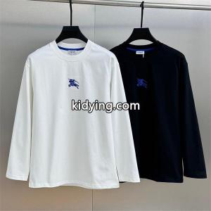 注目必至 2026新登場 シンプル刺繍 エレガント 長袖Tシャツ バーバリー スーパーコピー コピー burberry スーパーコピーkidying2651Tryq