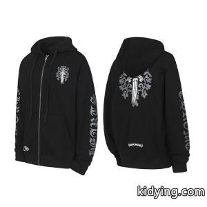 クロムハーツ スーパーコピー コピー Chrome hearts スーパーコピー パーカー 数量限定！ ホワイト × ブルー  バックロゴ 高級感溢れる 2026秋冬コーデkidying26rWLLzy