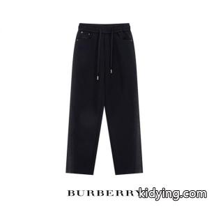 クラシックブラック 秋冬ストレートリラックスパンツ 話題の最新デザイン バーバリー コピー burberry コピー スーパーコピーkidying26yaWzie