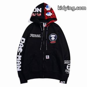 国内外で注目を浴びAAPE スーパーコピー ジップアップパーカー 男女兼用 バランスの良い色味のマッチ感kidying26G5veCa
