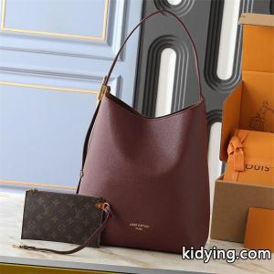 ワインレッド 2 ウェイ仕様 ハンドル付き ルイヴィトン スーパーコピー コピー バケットバッグ Louis vuitton スーパーコピー 冬の華やぎkidying26fWjW1j