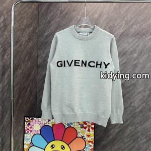 ライトグレー givenchy コピーブランド コピー 秋冬柔らかで上品な 人気 ブラックロゴ 円领 ニット ジバンシー コピーブランドkidying26HzKXLj