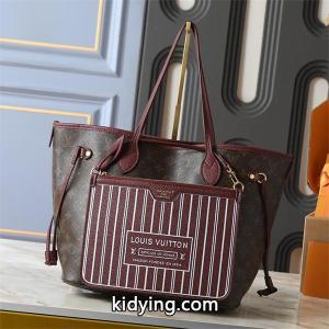 ワインレッド コントラストデザイン 季節限定モデル ルイヴィトン コピーブランド コピー トートバッグ Louis vuitton コピーブランド 2026秋冬kidying26bGX1vC