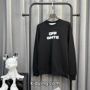 着回し抜群 ブラック オフホワイト コピー セーター Off-white コピー コピー 2026秋冬定番ベーシック 数量限定 大ロゴプリントkidying26P11b4b