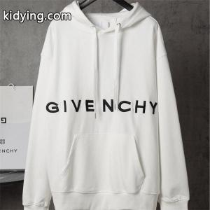 ジバンシー ブランド コピー givenchy ブランド コピー コピー 秋冬クリーン 高級な 定番 ホワイト ブラックロゴ パーカーkidying26CS5rei