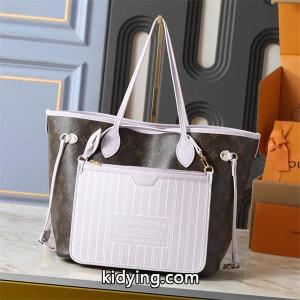 Louis vuitton コピー 冬のロマンス ライトピンク コントラストデザイン 2 ウェイ仕様 ルイヴィトン コピー 偽物 トートバッグkidying26fau0Pf