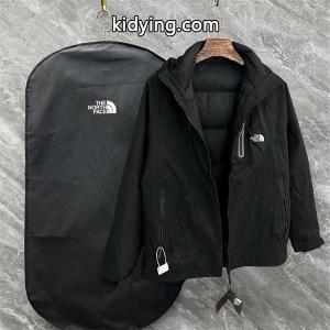 収納袋付 高品質アウター The North face ブランド コピー  ザノースフェイス ブランド コピー 偽物 ブラック ダウンジャケット 2in1kidying26Hb8LLr