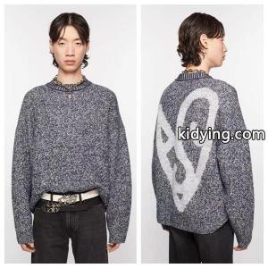 花グレー  セーター Acne Studios ストゥディオズ コピー インパクトのある トレンド 2026秋冬定番kidying26niCWba
