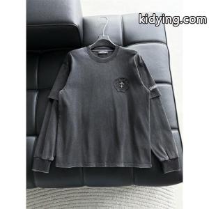 クロムハーツ ブランド コピー CHROME hearts ブランド コピー コピー 新作 偽レイヤード風 長袖Tシャツ 十字架×ホースシュー 刺繍デザイン ユニセックスkidying26vCyuKv