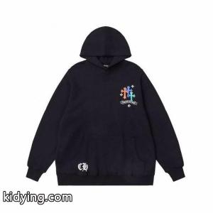 CHROME hearts ブランド コピー スーパーコピー パーカー 華やか 花柄 スマイル デザイン お洒落 クロムハーツ ブランド コピーkidying26yGDGjm