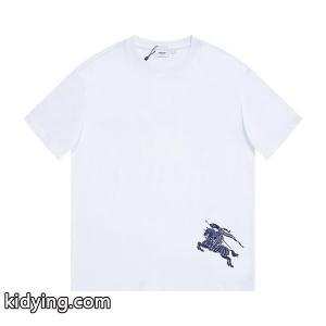 夏らしい爽やかさ バーバリー スーパーコピー burberry スーパーコピー  Tシャツ/ティーシャツ カジュアルを一歩大人に_半袖Tシャツ_スーパーコピーブランド激安通販 専門店kidying26jmmm4D