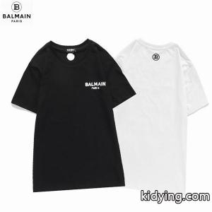 バルマン コピー黒·白のTシャツ清涼感のある爽やかなコーディネートが楽しめbalmain コピーコピーkidying26iyeKji