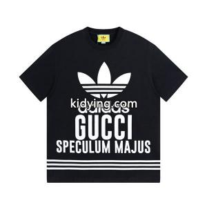 ハイブランドGucc1 x コピー adidas 半袖Tシャツ偽物 高品質 2色展開 上品でラグジュアリーなスタイル 男女兼用 夏のワードローブkidying26COrm0j
