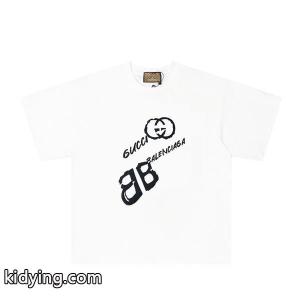balenciaga コピーブランド X Gucc1即旬な装いに Tシャツ/ティーシャツ  夏にぴったり限定アイテム バレンシアガ コピーブランドコピー balenciaga コピーブランド_半袖Tシャツ_メンズファッション_スーパーコピーブランド激安通販 専門店kidying26biaumy