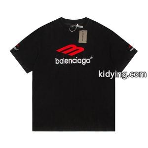 シンプル風格が好きな方の福音 balenciaga コピー 半袖 ワンポイントシャツkidying26qqKnqm