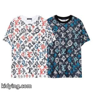 超激得新作登場ストリートｔシャツ半袖LOUIS vuitton スーパーコピールイヴィトン スーパーコピー tシャツ コピーロングシーズン幅広いコーデkidying2649nqqq