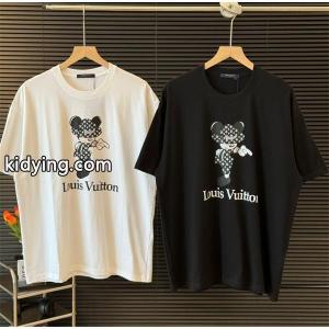 Tシャツ/ティーシャツ海外セレブが注目アイテム ルイ ヴィトン コピーブランド LOUIS vuitton コピーブランドトレンド感満載なアイテム_ブランド コピー 激安(日本最大級)kidying264PTnmi