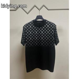 ヴィトン t シャツ コピーLOUIS vuitton コピー新作1AFBB3グラディエントコットンTシャツ半袖Tシャツアメカジkidying26Sr8zae