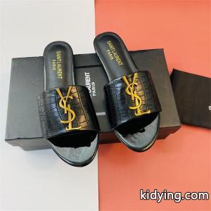 YSL サンローラン スーパーコピーレディースサンダル Saint laurent スーパーコピー コピー 黑 カジュアルから通勤まで活躍可能kidying26XzOPne