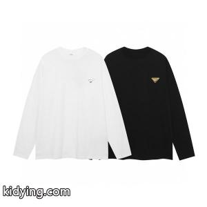 最高ランキング プラダ スーパーコピー コピーprada スーパーコピー 2色可選 流行の注目ブランド  長袖 Tシャツ 秋冬トレンドブランド激安通販 専門店kidying26TL9Lzi