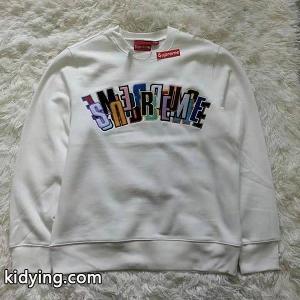 supreme スーパーコピー Stacked Crewneck 注目されるアイテムランキング パーカー 早速春夏のトレンドカラーおすすめkidying269LTDWz