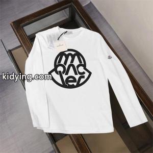 moncler ブランド コピー モンクレール ブランド コピー 激安 偽物 長袖ｔシャツ モノトーンのバージョン 着回し抜群kidying26bOTPTr