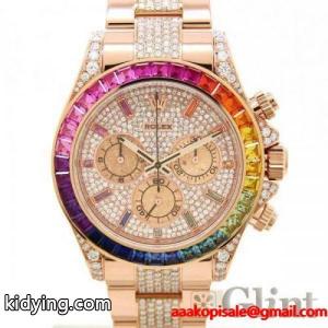 rolex ブランド コピー（ロレックス ブランド コピー）デイトナ 116505〔エバーローズゴールド〕〔バゲットカットサファイア＆ブレスダイヤモンド 116595RBOW仕様〕〔腕時計〕〔メンズ〕〔新品〕 :rolex ブランド コピー1049:グリント - 通販ショッピングkidying26jqyGra