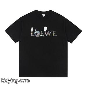 通気性、着心地がいいロエベ コピー コピーloewe コピー人気のメンズのクルーネック半袖Tシャツ激安kidying26THDCWz