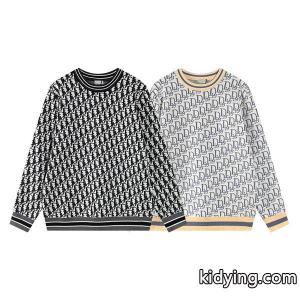 モデル着用dior ブランド コピーディオール ブランド コピーセーターコピーブラック、グレー色kidying265vyKXn