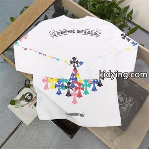 CHROME hearts ブランド コピースーパーコピー販売 クロムハーツ ブランド コピー メンズ ロングTシャツ 通販ショッピングkidying268HP1Pn