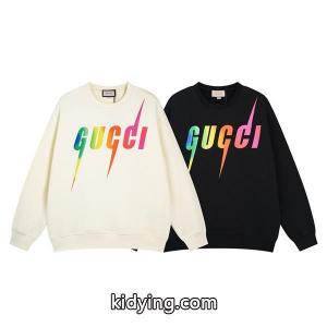 韓国ファッションgucci ブランド コピー トレーナスーパーコピーメンズプリントプルオーバーパーカー抜群の着心地ブラックkidying26ryqObe