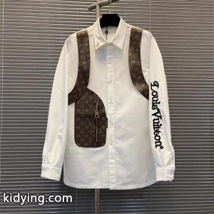 ルイ ヴィトン コピー LOUIS vuitton コピー 季節感あふれる注目の新作 2色可選 長袖 シャツ 新作春夏らしさをプラス_ルイ ヴィトン コピー LOUIS vuitton コピー_ブランド コピー 激安(日本最大級)kidying26Sj4fyy