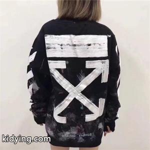 Off-white コピーブランドオフホワイト コピーブランドトレーナコピーオシャレな逸品メンズプリントプルオーバーパーカーkidying26iO1XjC