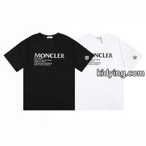 春夏らしい華やか モンクレール コピー moncler コピー Tシャツ/ティーシャツ 2色可選 今、注目のストリート_半袖Tシャツ_メンズファッション_スーパーコピーブランド激安通販 専門店kidying2619ze4n