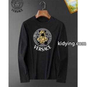 冬で可愛くて楽チンな人気アイテム秋冬最新のトレンド ヴェルサーチ コピー versace コピー 長袖Tシャツ 2色可選_ヴェルサーチ コピー versace コピー_ブランド コピー 激安(日本最大級)kidying26LH5DSr