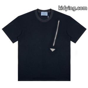 特に注目ファション プラダ コピー ｔシャツ メンズ 通販 prada コピーコピー 激安 半袖 コットン トップス ホワイト ストリート 新着_半袖Tシャツ_メンズファッション_スーパーコピーブランド激安通販 専門店kidying26mmCCqi