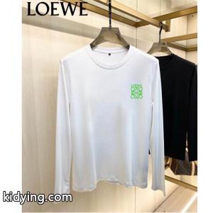 秋冬着回し抜群ロエベ コピー loewe コピーコピー 長袖ｔシャツ インナー 大人っぽさがあるスタイリングkidying26LrKTba