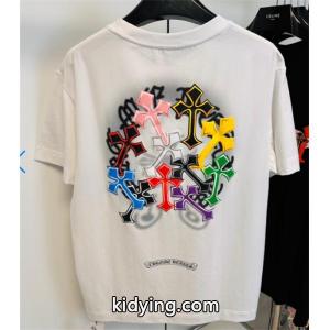 流行色春夏 CHROME hearts ブランド コピー 半袖Tシャツ クロムハーツ ブランド コピー新作エレガントに着こなす_クロムハーツ ブランド コピー CHROME hearts ブランド コピー_ブランド コピー 激安(日本最大級)kidying26SbuGza