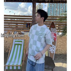 人気限定LOUIS vuitton ブランド コピールイヴィトン ブランド コピーコピーVIVIENNEヴィヴィエンヌプリントクルーネック半袖Tシャツkidying26G5f0nC