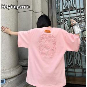 Louis vuitton コピー LV✖️Chromehearts コピークロムハーツ コピー　ボディーロサンゼルス限定モデルTシャツ肌触りがいいメンズ半袖Tシャツ_クロムハーツ コピー CHROME hearts コピー_ブランド コピー 激安(日本最大級)kidying26eueiiC
